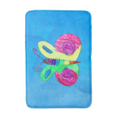 Tapis De Bain Papillon brillant (Devant (Vertical))