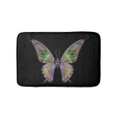 Tapis de bain papillon coloré (Devant)