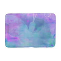 Papillon d'Art à l'Aquarelle Pastel Turquoise Viol