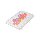Tapis de bain papillon de fête (Angle)