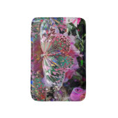 Tapis De Bain Papillon de l'aube montante (Devant (Vertical))
