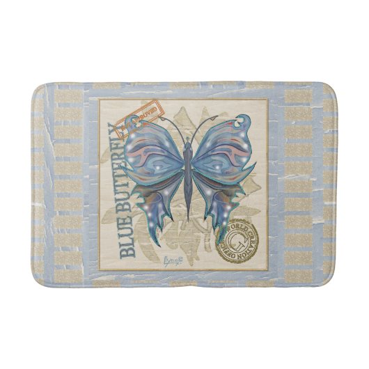 Tapis De Bain Papillon du bureau de création G (Devant)