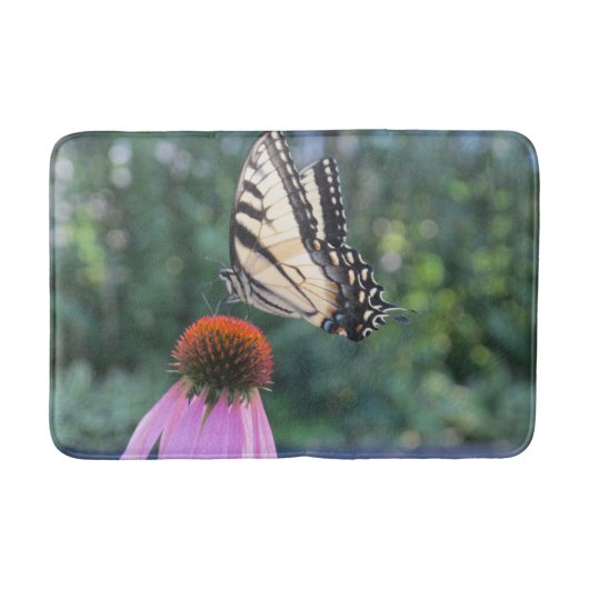 Tapis de bain papillon et confleur (Devant)
