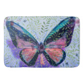 Tapis De Bain Papillon Grosse cuve Bleu (Devant)