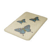 Tapis de bain Papillon japonais (Angle)