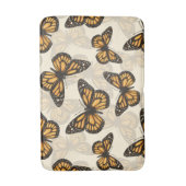Tapis De Bain Papillon monarque (Devant (Vertical))