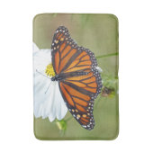 Tapis De Bain Papillon Monarque sur Cosmos (Devant (Vertical))