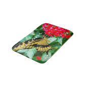 Tapis De Bain Papillon noir jaune Photographie Rêve Script  (Angle)