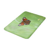 Tapis De Bain Papillon paon (Angle)