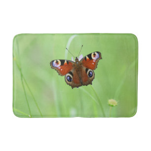 Tapis De Bain Papillon paon
