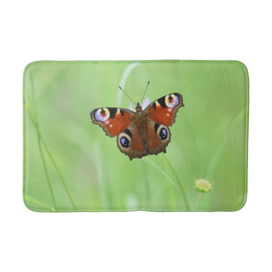 Tapis De Bain Papillon paon (Devant)