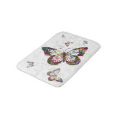 Tapis De Bain Papillon psychédélique (Angle)