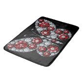 Tapis De Bain Papillon rubis et strass émeraude (Angle)