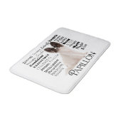 Tapis De Bain Papillon Traits Mat (Angle)