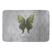 Tapis De Bain Papillon vert bijoux (Devant)