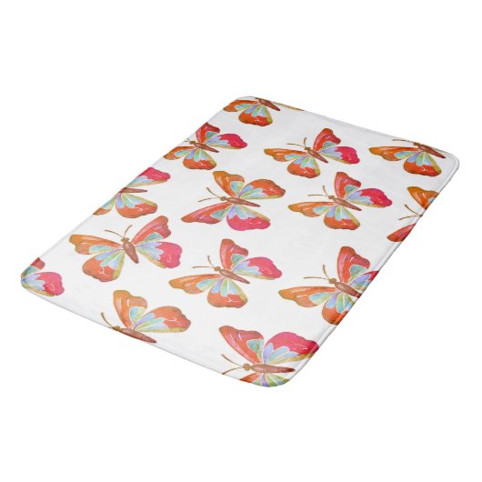 Tapis De Bain Papillons (Angle)