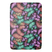 Tapis De Bain Papillons colorés Imprimer (devant Vertical)