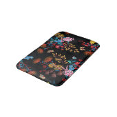 Tapis De Bain Papillons de jardin fleuris Style Liberty (Angle)