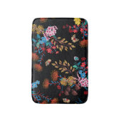 Tapis De Bain Papillons de jardin fleuris Style Liberty (Devant (Vertical))
