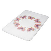 Tapis De Bain Papillons de Styles Classiques (Angle)