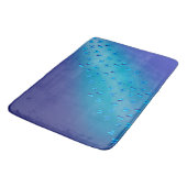 Tapis De Bain Papillons enchantés Double bleu (Angle)