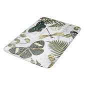 Tapis De Bain papillons et libellules vintages modernes (Angle)