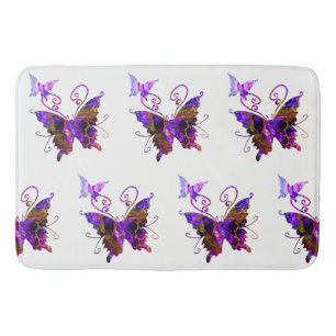 Tapis De Bain Papillons Imaginaires