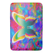 Tapis De Bain Papillons psychédéliques (devant Vertical)