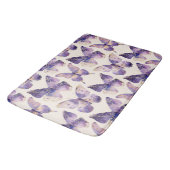 Tapis De Bain Papillons Purple Gold (Angle)