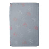 Tapis De Bain Papillons Stars Sage Dusty Blue (devant Vertical)