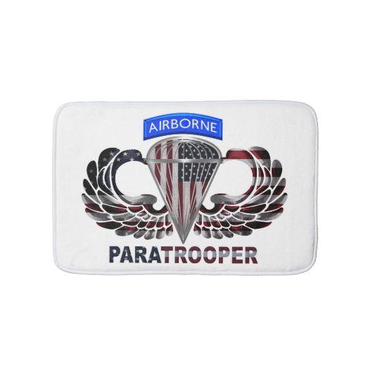 Tapis De Bain Parachutiste aéroporté (Devant)