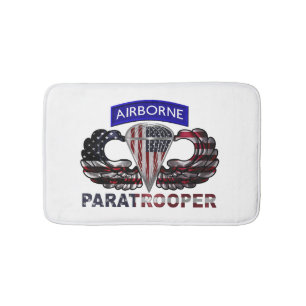 Tapis De Bain Parachutiste aéroporté