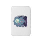 Tapis De Bain Parade de chat fantôme (Devant (Vertical))