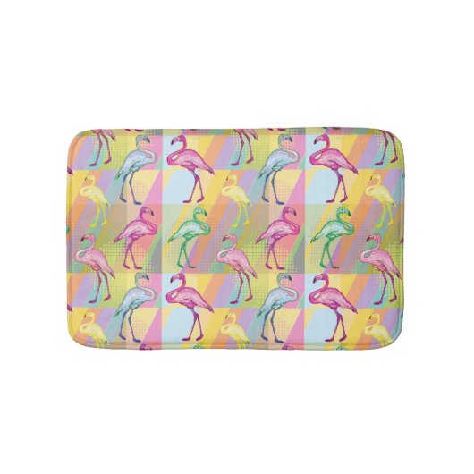 Tapis De Bain Parade Flamant rose (Devant)