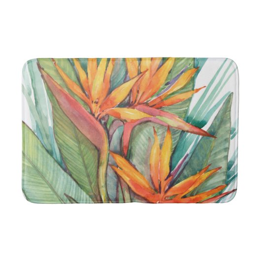 Tapis De Bain Paradis botanique tropical II (Devant)