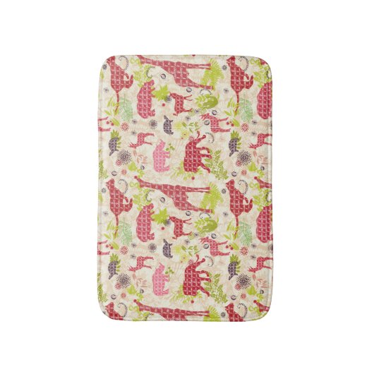 Tapis De Bain Paradis de jungle (Devant (Vertical))