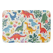 Tapis De Bain Paradis des dinosaures (Devant)