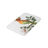 Tapis De Bain Paradise Birds : Exotic Floral Arrière - plan (Angle)