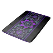 Tapis De Bain Parapluie violet & coeurs .7 (Angle)