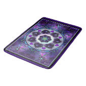 Tapis De Bain Parapluie violet & coeurs .7 (Angle)