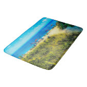 Tapis De Bain Parasols de plage le long de l'océan (Angle)