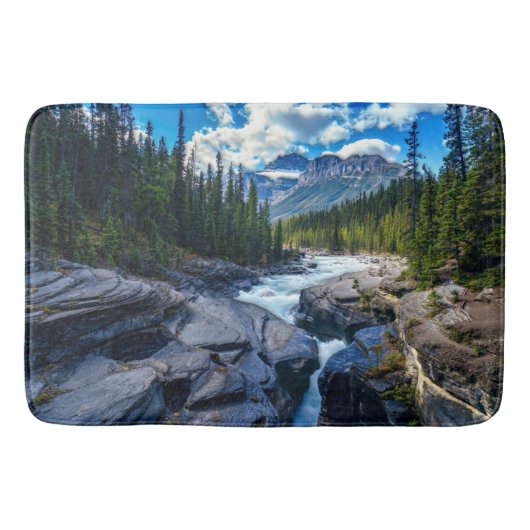 Tapis De Bain Parc national Banff Alberta Canada (Devant)