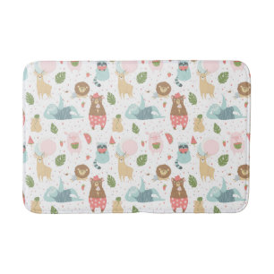 Tapis De Bain Paresse et motif d'amis