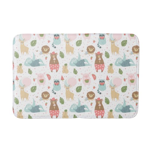 Tapis De Bain Paresse et motif d'amis (Devant)