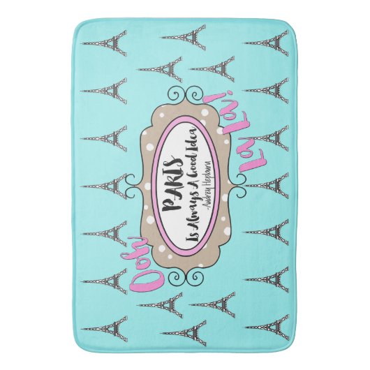 Tapis De Bain Paris (devant Vertical)