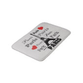 Tapis De Bain Paris (Angle)