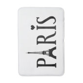 Tapis De Bain Paris - Art Graphique (Devant (Vertical))
