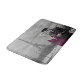 Tapis De Bain Paris B&W 2 (Angle)