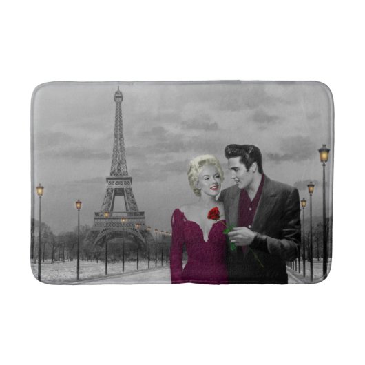 Tapis De Bain Paris B&W 2 (Devant)
