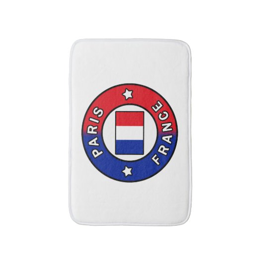 Tapis De Bain Paris France (Devant (Vertical))